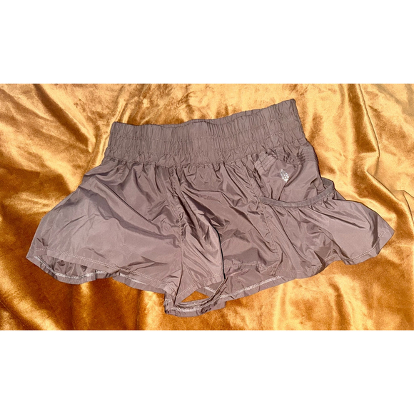 NWOT FREE PEOPLE THE WAY HOME Shorts Size M Brown - Picture 5 of 6